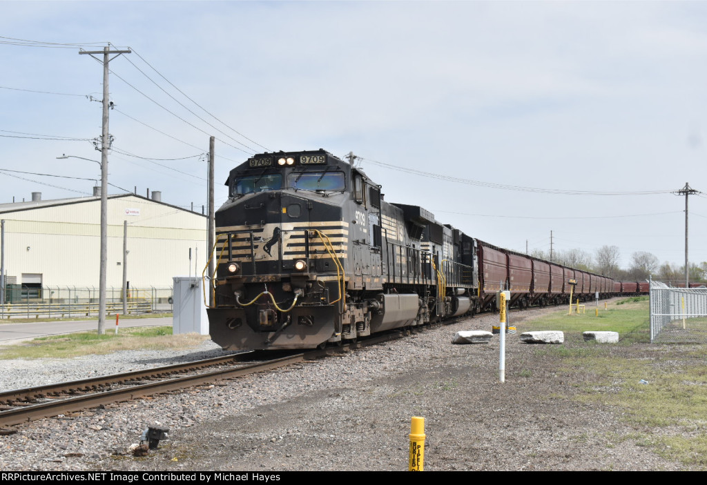 NS Potash Train in Sauget IL